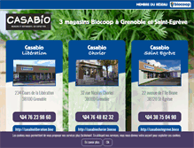 Tablet Screenshot of biocoop-casabio.com